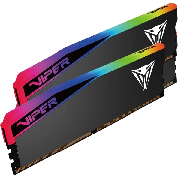 Arbeitsspeicher 64GB DDR5 6000MHz Patriot Viper Elite 5 Ultra RGB (VEUR564G6028K) (2x32GB KIT) - Foto 4