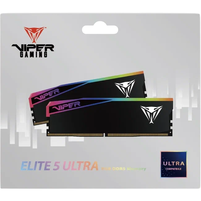 Arbeitsspeicher 64GB DDR5 6000MHz Patriot Viper Elite 5 Ultra RGB (VEUR564G6028K) (2x32GB KIT) - Foto 6