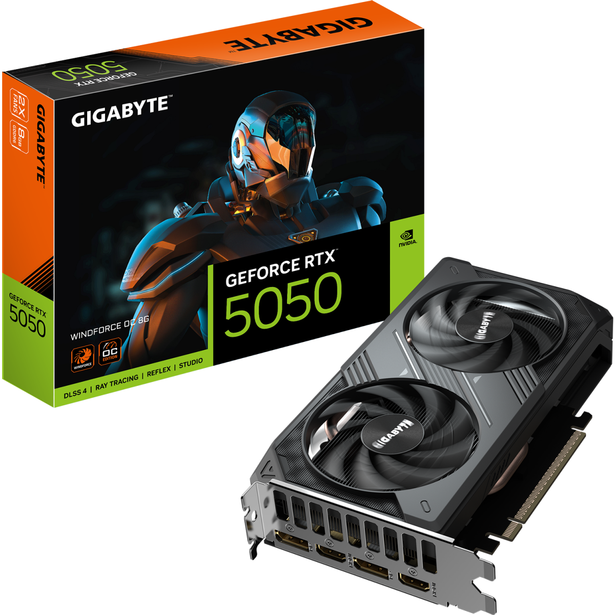 Grafikkarte NVIDIA GeForce RTX 5050 Gigabyte WINDFORCE OC 8GB (GV-N5050WF2OC-8GD) - Foto 10