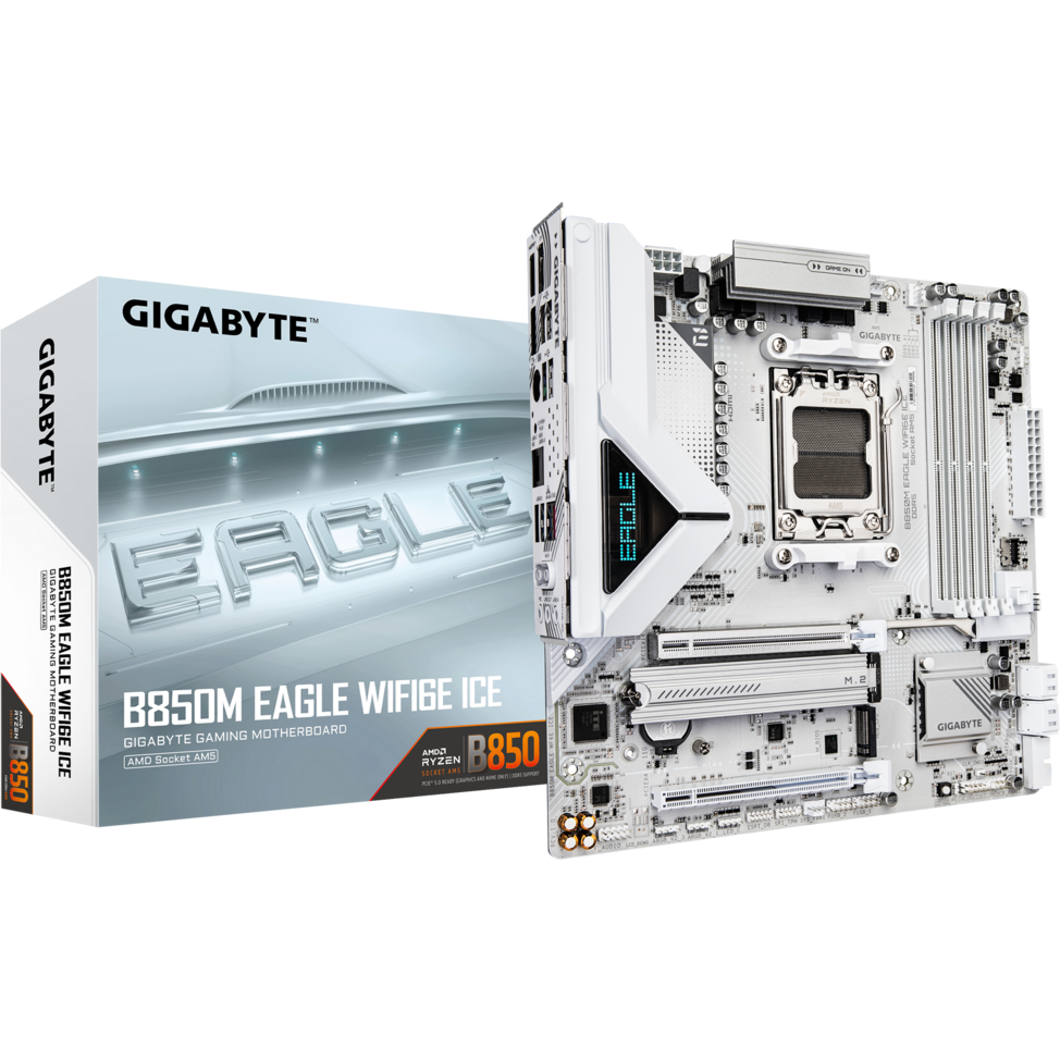 Motherboard Gigabyte B850M EAGLE WIFI6E ICE - Foto 4