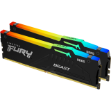 Arbeitsspeicher 64GB DDR5 5600MHz Kingston Fury Beast RGB (KF556C40BB2AK2-64) (2x32GB KIT)