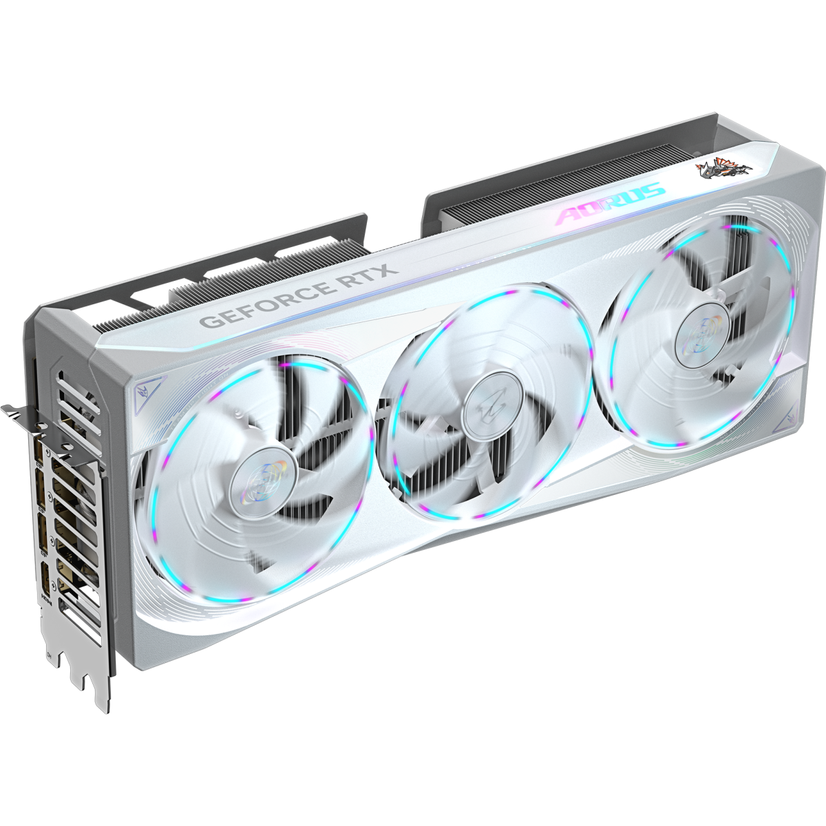 Grafikkarte NVIDIA GeForce RTX 5080 Gigabyte AORUS MASTER ICE OC 16GB (GV-N5080AORUSM ICE-16GD) - Foto 4