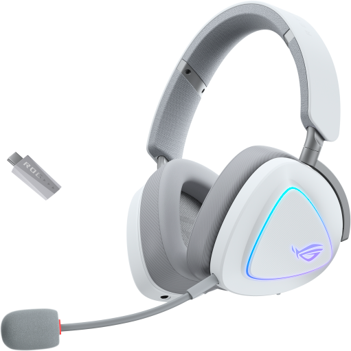 Kopfhörer-Set ASUS A701 ROG DELTA II White - 90YH03W0-BHUA10