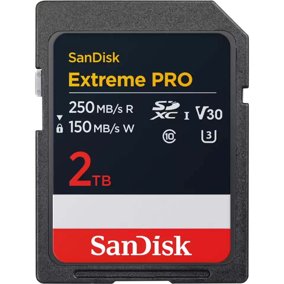 Speicherkarte 2TB SD SanDisk Extreme Pro (SDSDXXD-2T00-GN4IN)