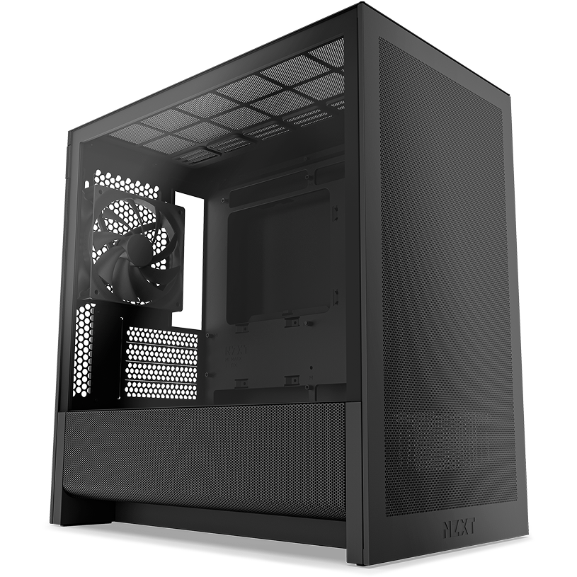 Gehäuse NZXT H3 Flow Black - CC-H31FB-01
