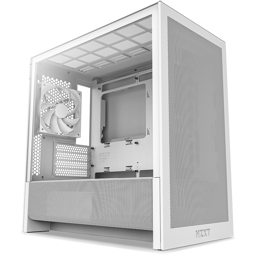 Gehäuse NZXT H3 Flow White - CC-H31FW-01