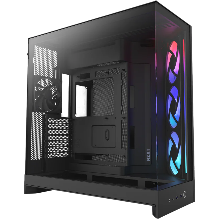 Gehäuse NZXT H9 Flow RGB Black - CM-H92FB-R1