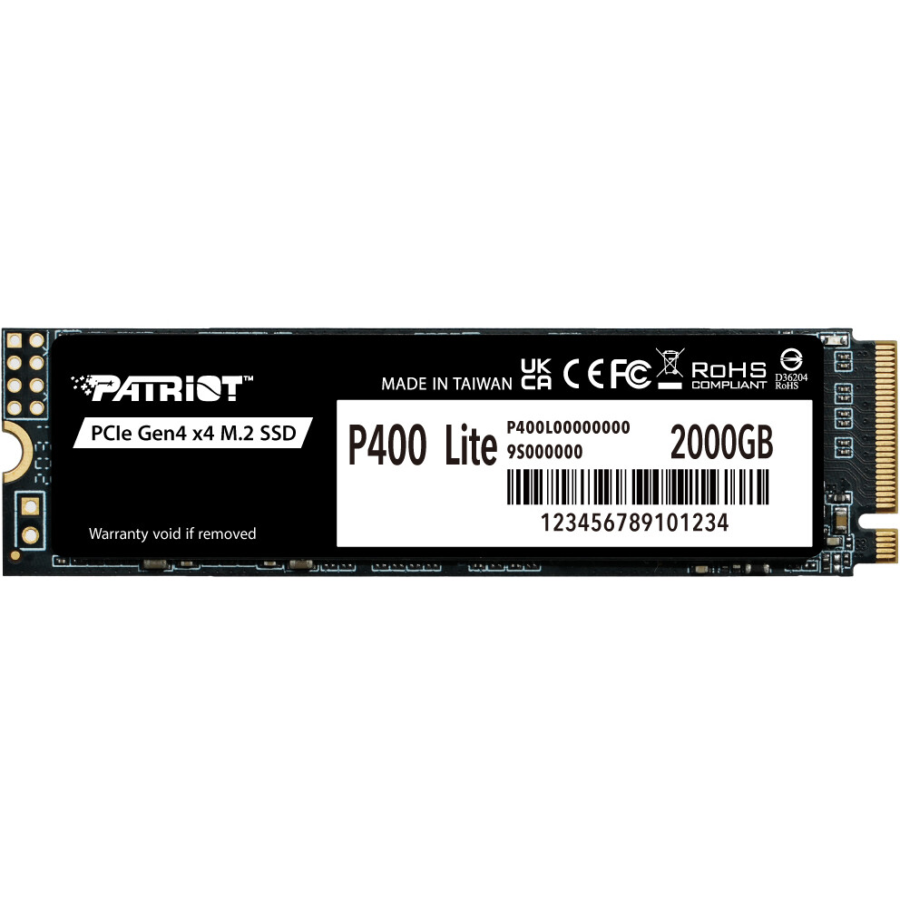 SSD Speicher 2TB Patriot P400 Lite (P400LP2KGM28H)