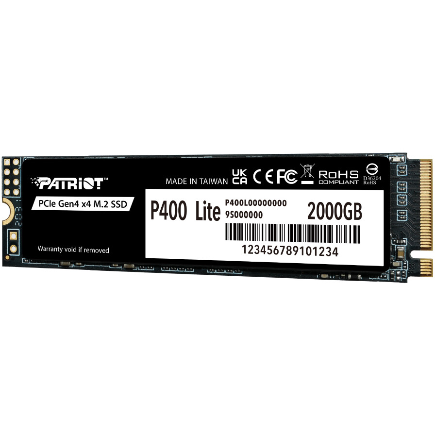 SSD Speicher 2TB Patriot P400 Lite (P400LP2KGM28H) - Foto 3