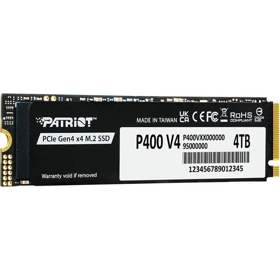 SSD-Speicher 4TB Patriot P400 V4 (P400VP4TBM28H) - Foto 2