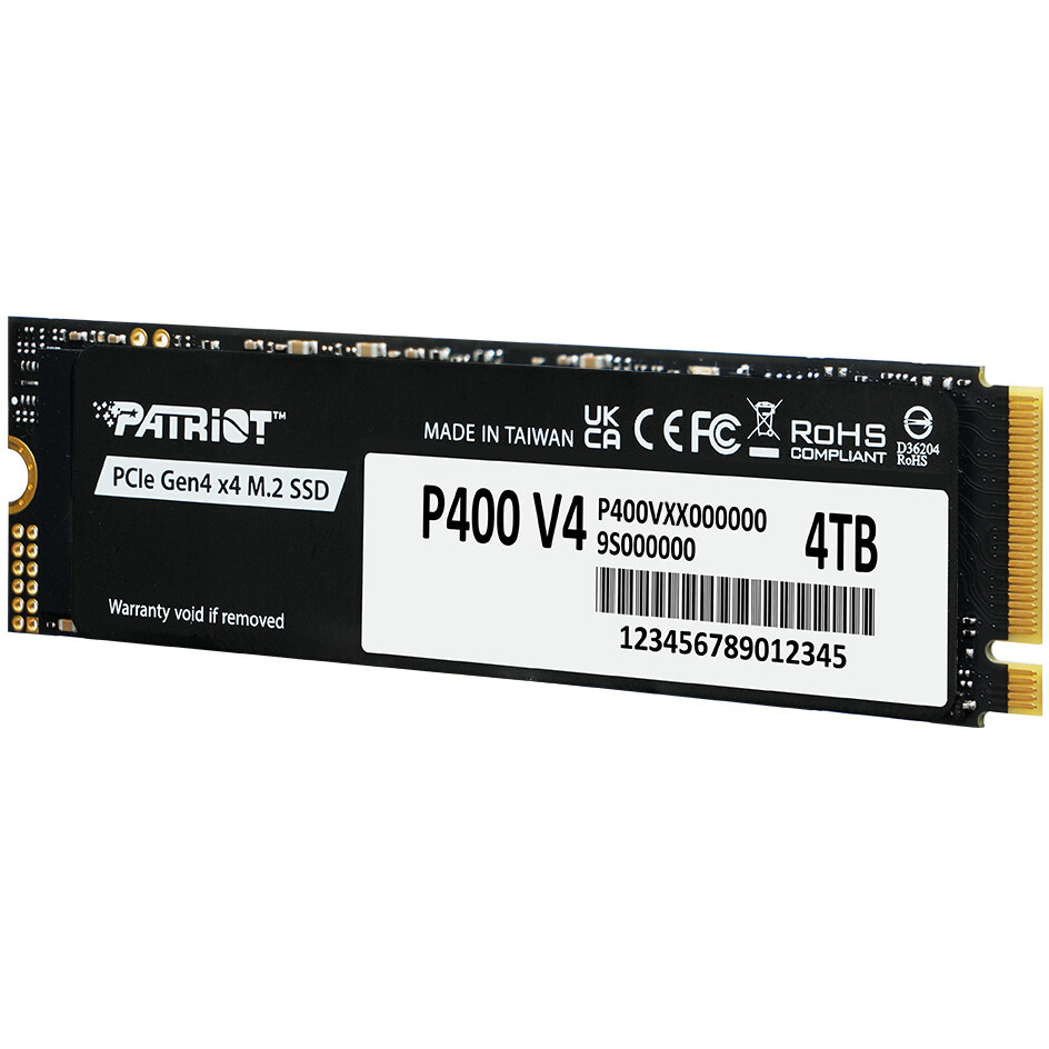 SSD-Speicher 4TB Patriot P400 V4 (P400VP4TBM28H) - Foto 3