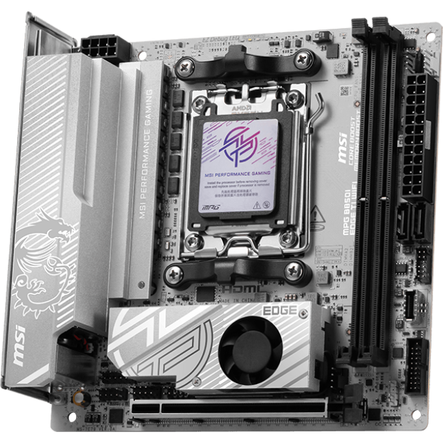 Mainboard MSI MPG B850I EDGE TI WIFI - Foto 2