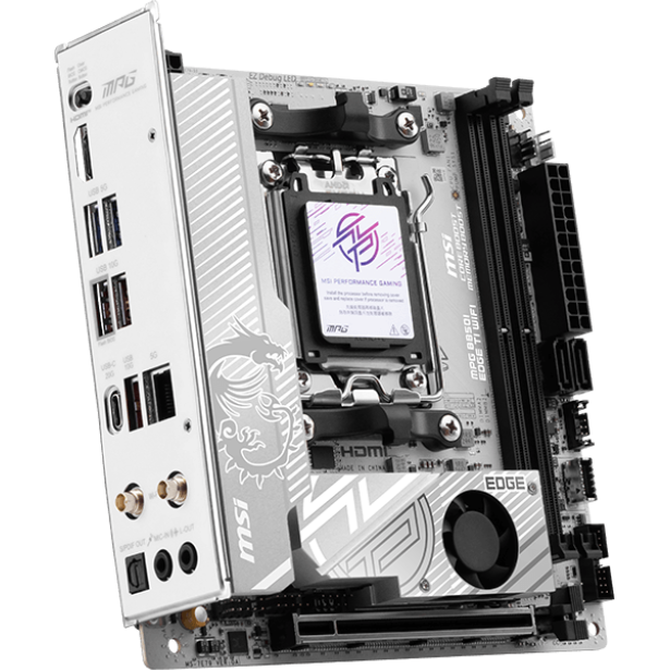 Mainboard MSI MPG B850I EDGE TI WIFI - Foto 3
