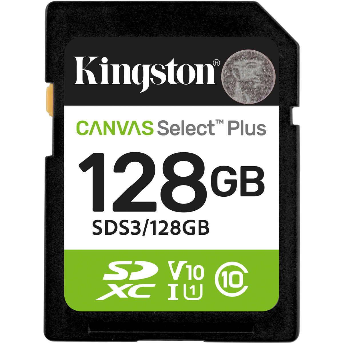 Speicherkarte 128GB SD Kingston Canvas Select Plus (SDS3/128GB)