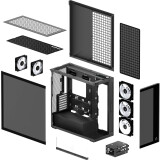 Gehäuse Arctic Xtender Black (ACPCC00015A)