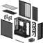 Gehäuse Arctic Xtender Black - ACPCC00015A - Foto 8