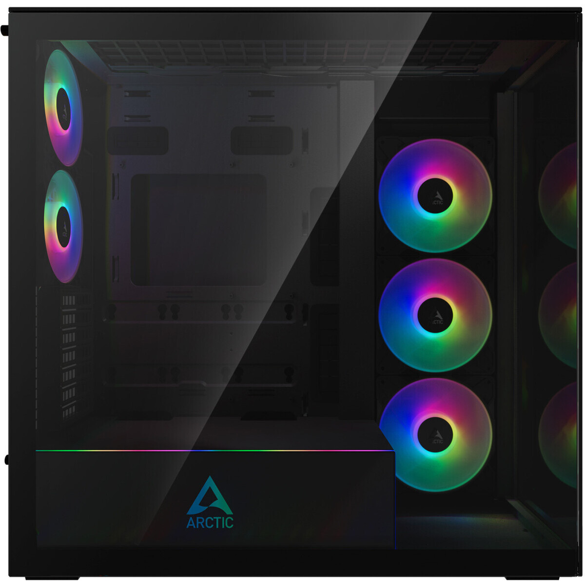 Gehäuse Arctic Xtender Mirror Black - ACPCC00018A - Foto 4