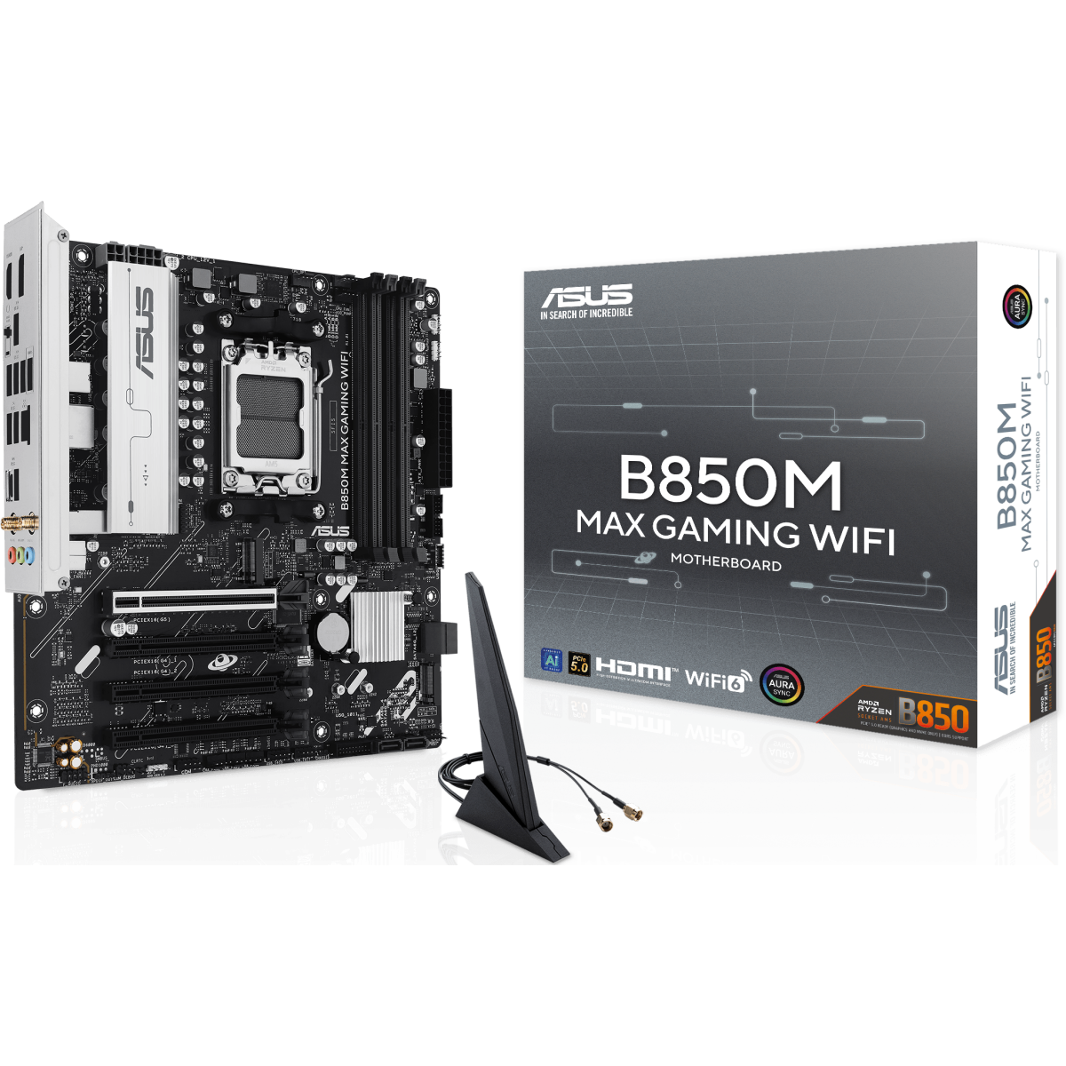 Mainboard ASUS B850M MAX GAMING WIFI - Foto 6