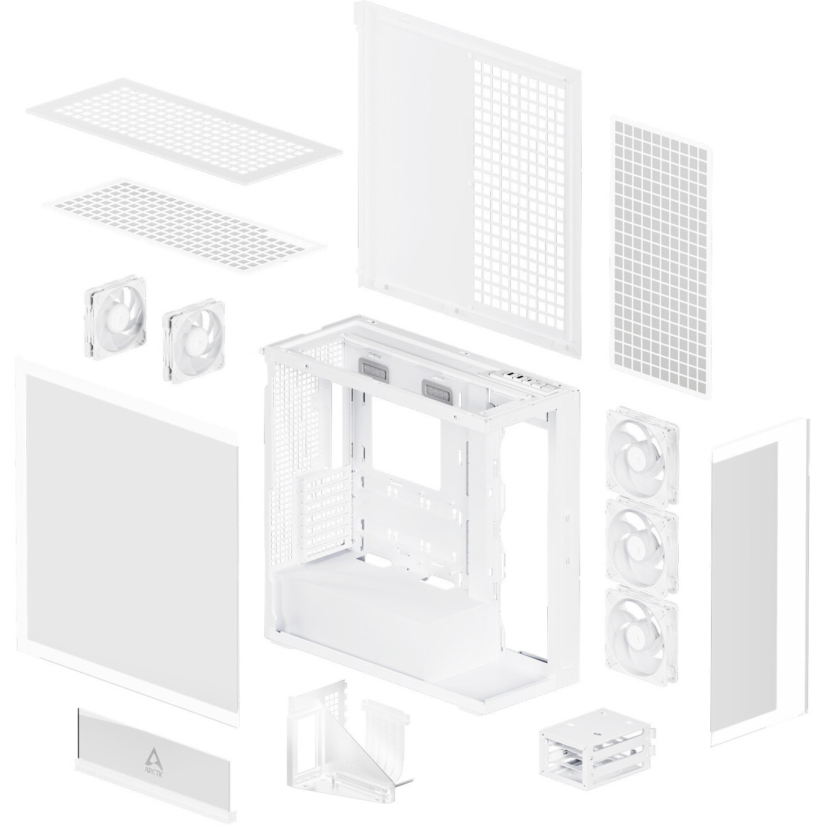 Gehäuse Arctic Xtender VG White - ACPCC00017A - Foto 8
