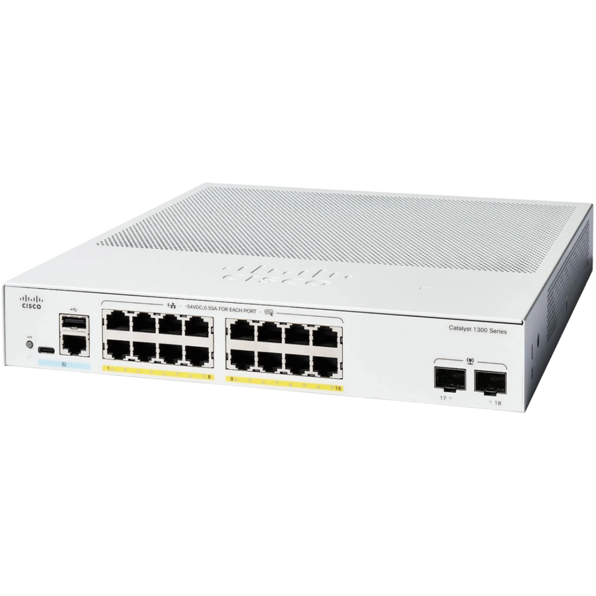 Switch Cisco C1300-16FP-2G