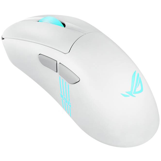 Maus ASUS ROG KERIS II ORIGIN Moonlight White - 90MP04A0-BMUA10 - Foto 4