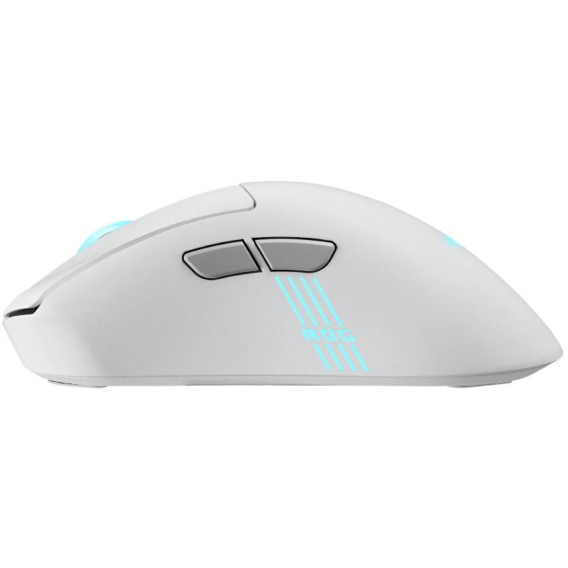 Maus ASUS ROG KERIS II ORIGIN Moonlight White - 90MP04A0-BMUA10 - Foto 5