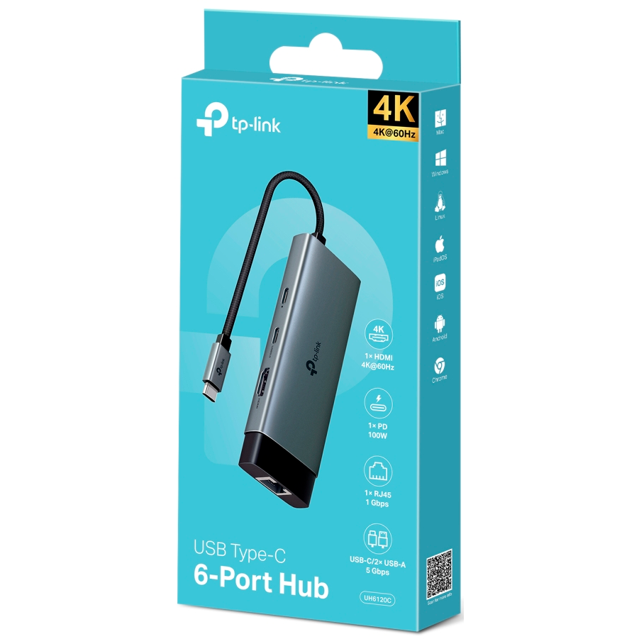 USB-Hub TP-Link UH6120C - Foto 5