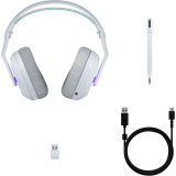 Headset Logitech G522 LightSpeed White (981-001550)