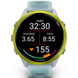 Smartuhren Garmin Forerunner 570 47mm Amp Yellow with Translucent Whitestone/Turquoise Band (010-02971-01)