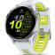 Smartuhren Garmin Forerunner 970 Titanium with Whitestone Case and Whitestone/Translucent Amp Yellow Band - 010-02969-11