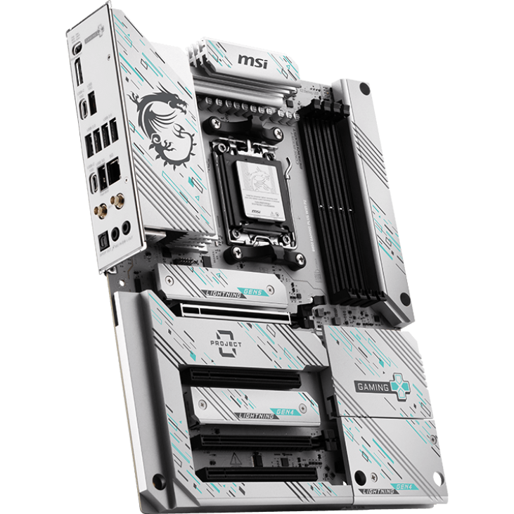 Mainboard MSI B850 GAMING PLUS WIFI PZ - Foto 2