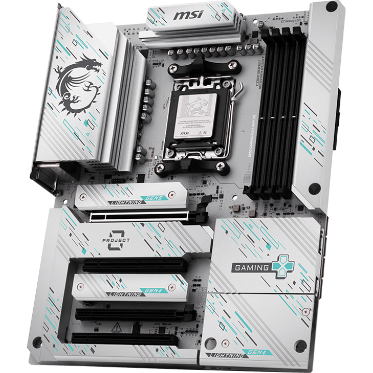 Mainboard MSI B850 GAMING PLUS WIFI PZ - Foto 3