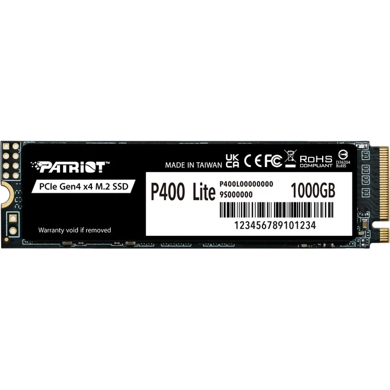 SSD-Speicher 1TB Patriot P400 Lite (P400LP1KGM28H) - Foto 2