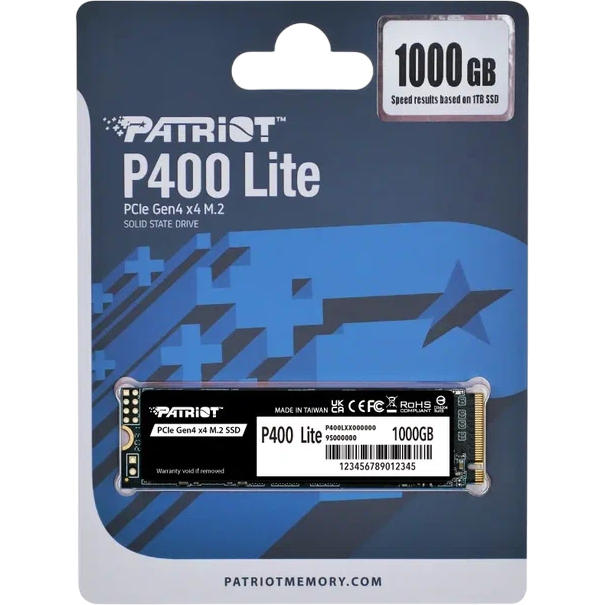 SSD-Speicher 1TB Patriot P400 Lite (P400LP1KGM28H) - Foto 4