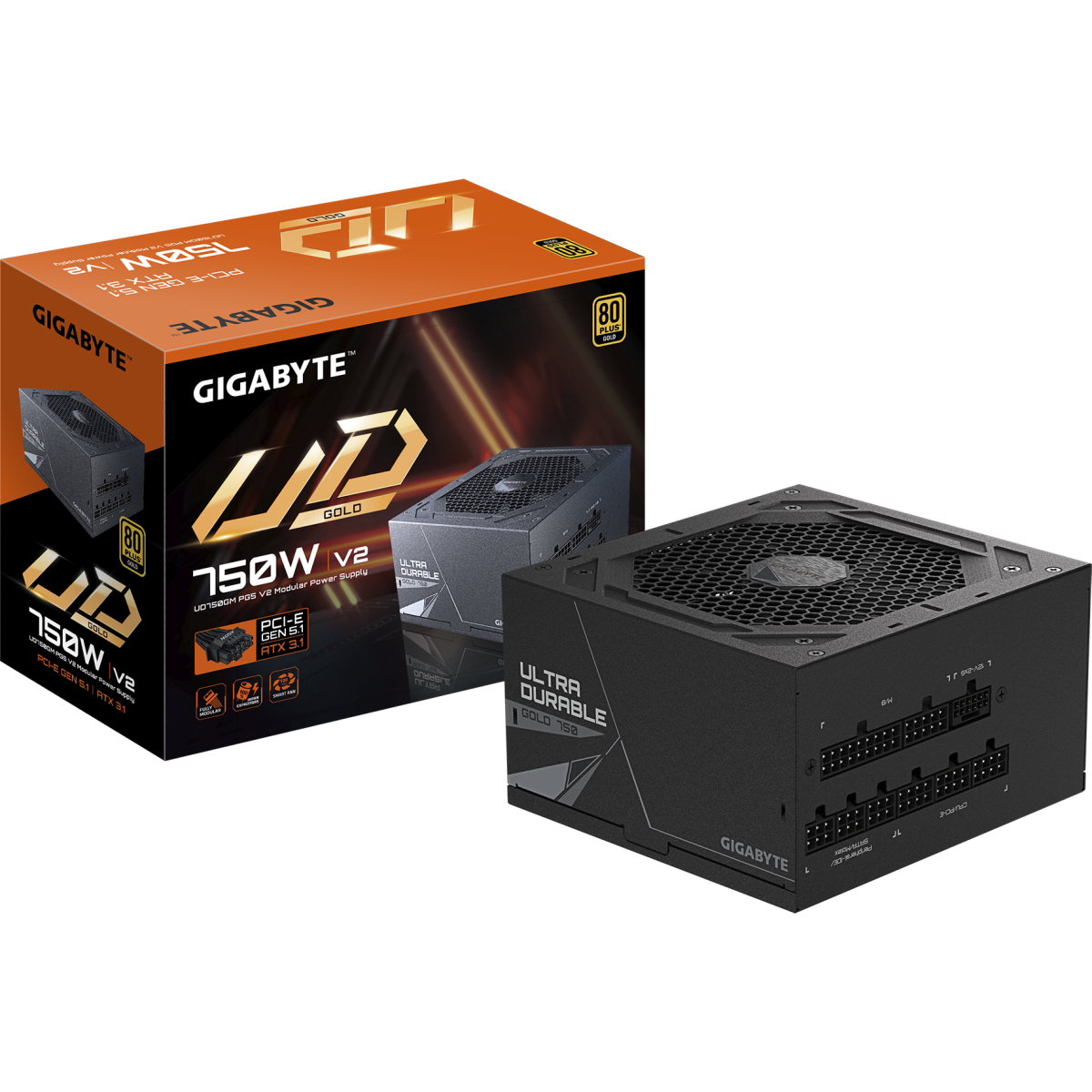 Netzteil 750W Gigabyte GP-UD750GM PG5 V2 - Foto 7
