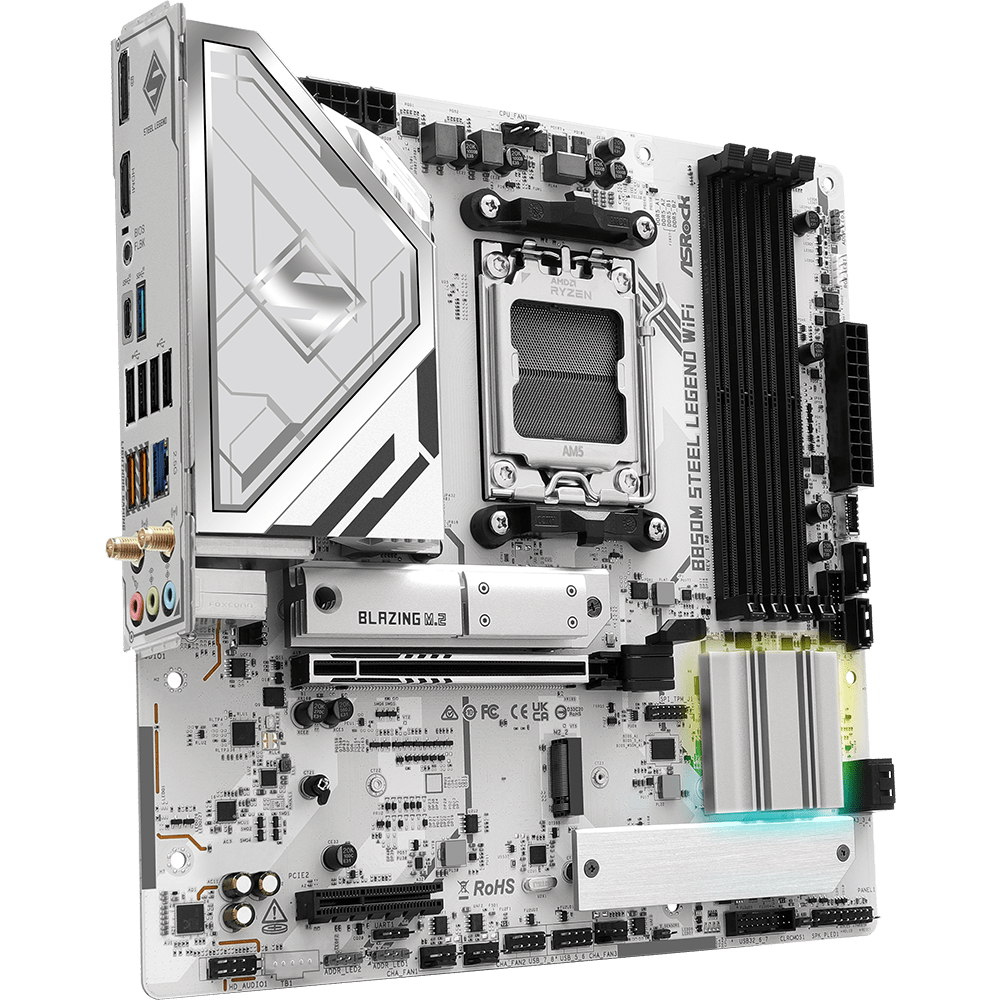 Mainboard ASRock B850M Steel Legend WiFi - Foto 2