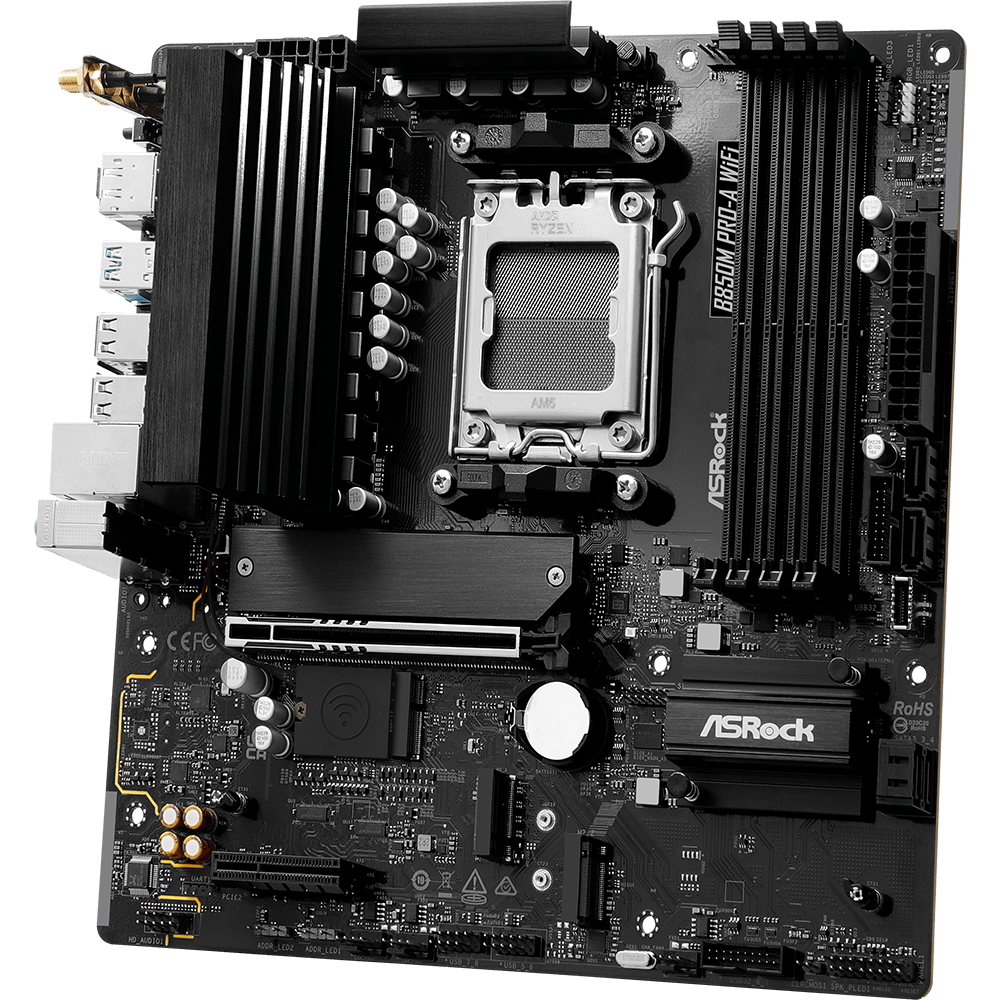 Mainboard ASRock B850M Pro-A WiFi - Foto 3