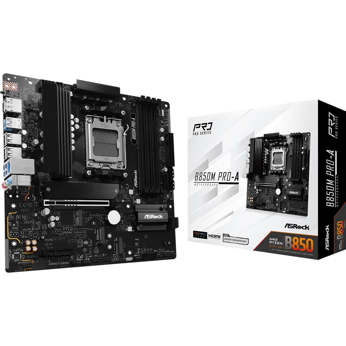 Mainboard ASRock B850M Pro-A - Foto 5