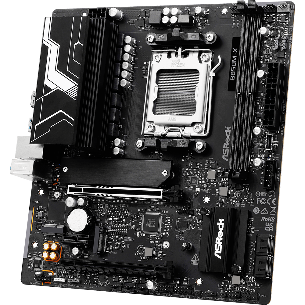 Mainboard ASRock B850M-X R2.0 - Foto 3