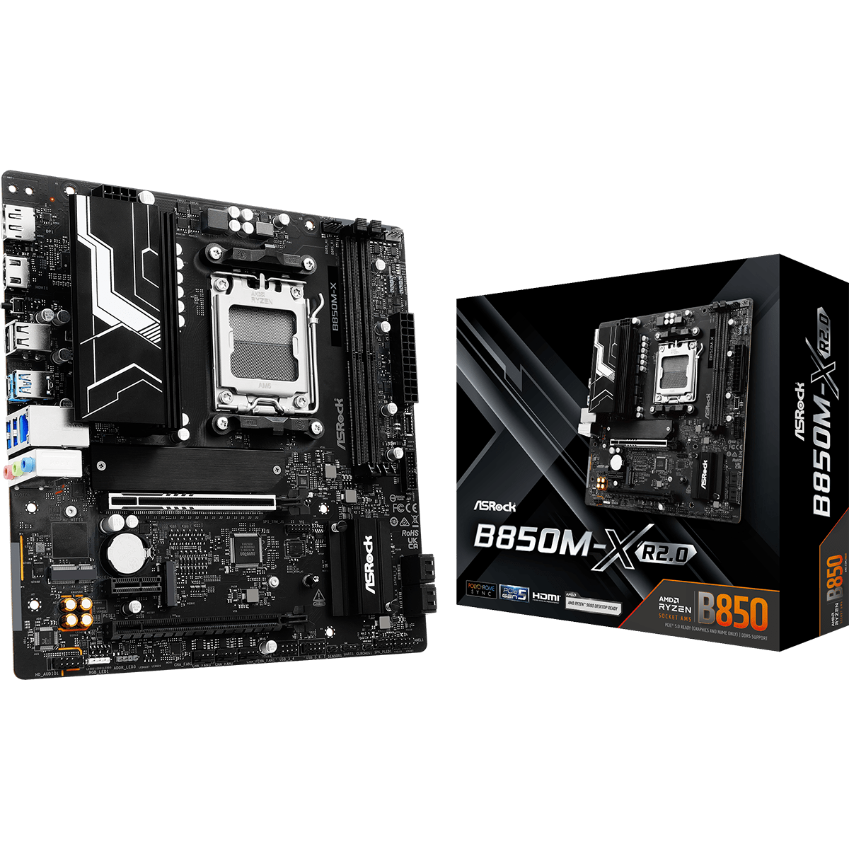 Mainboard ASRock B850M-X R2.0 - Foto 5