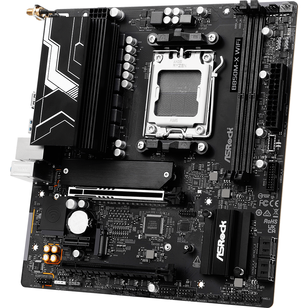 Mainboard ASRock B850M-X WiFi R2.0 - Foto 3