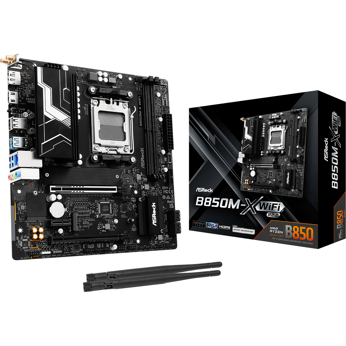 Mainboard ASRock B850M-X WiFi R2.0 - Foto 5
