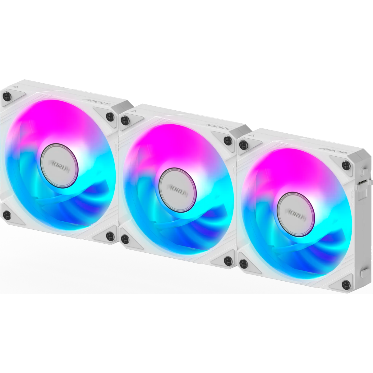 Gehäuselüfter Gigabyte AORUS EZ CHAIN FAN 120 ICE (3 pcs) - GP-ECFAN1203 ICE