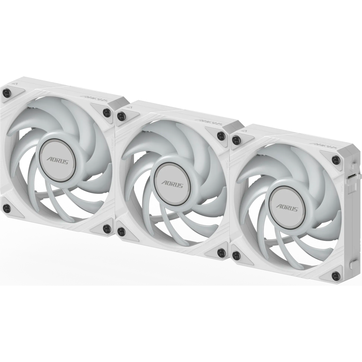 Gehäuselüfter Gigabyte AORUS EZ CHAIN FAN 120 ICE (3 pcs) - GP-ECFAN1203 ICE - Foto 5