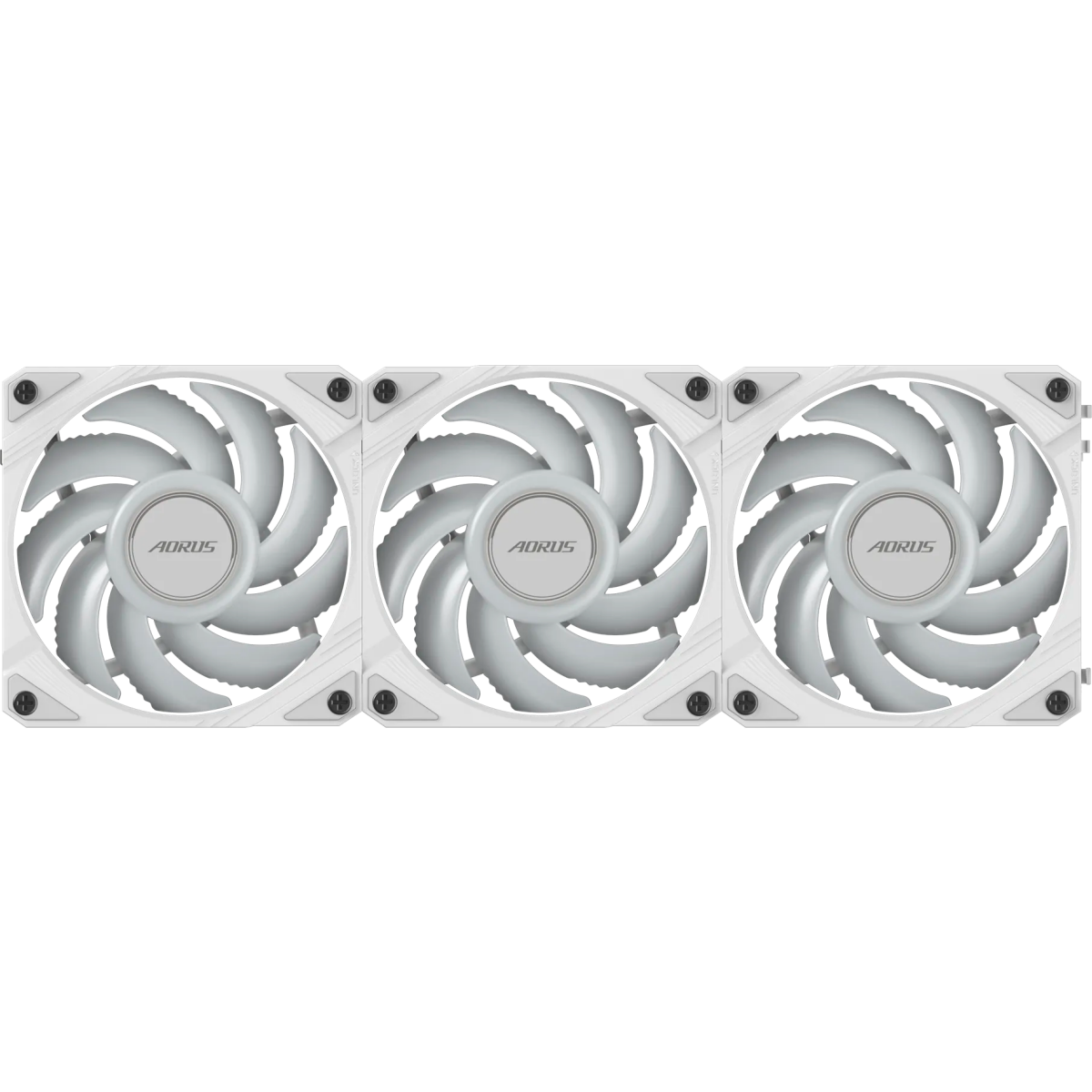 Gehäuselüfter Gigabyte AORUS EZ CHAIN FAN 120 ICE (3 pcs) - GP-ECFAN1203 ICE - Foto 6