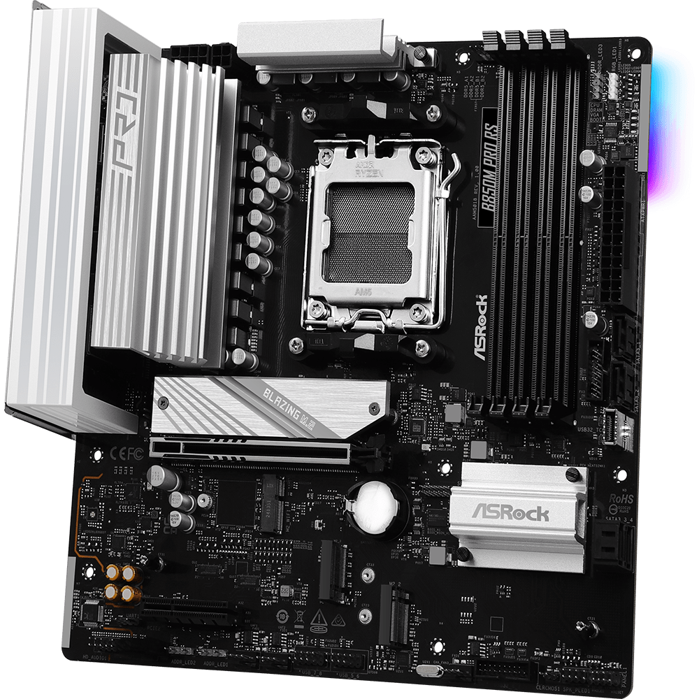 Mainboard ASRock B850M Pro RS - Foto 3