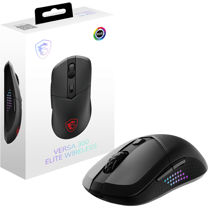 Maus MSI Versa 300 ELITE Black - S12-4301290-CLA - Foto 5