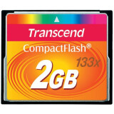 Speicherkarte 2GB Compact Flash Transcend 133x (TS2GCF133)