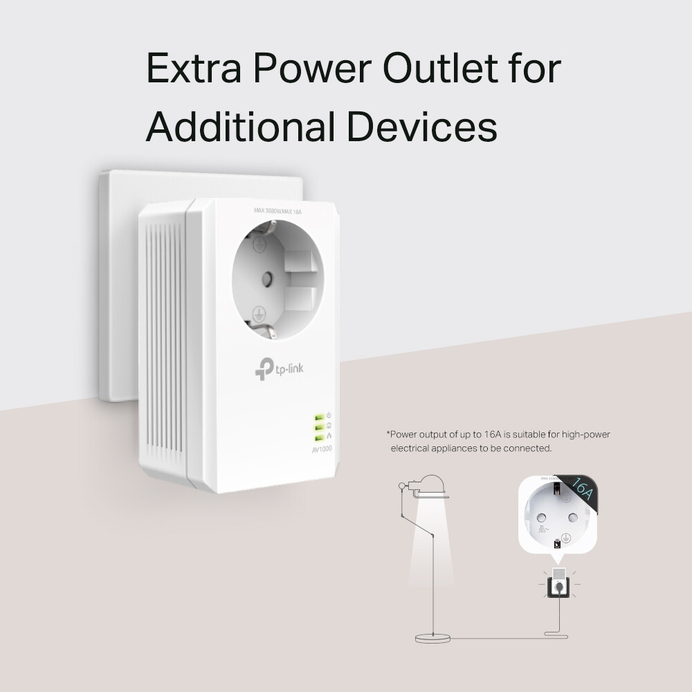 Powerline-Adapter TP-Link TL-PA7017P - Foto 6