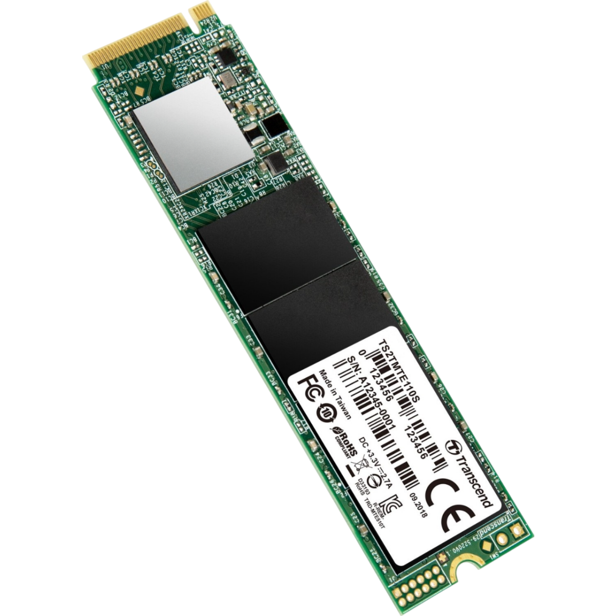 SSD-Speicher 2TB Transcend MTE110S (TS2TMTE110S) - Foto 2